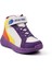 Unisex Çocuk Mor Basket Spor Ayakkabı - Renkli, Rahat Günlük 3