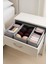 Çekmece Organizer Seti | 4’lü Set |Katlanabilir, Çelik Destekli Çekmece İçi Kıyafet Düzenleyici 4