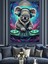 Dj Koala Parti Dekoratif Kanvas - Mdf Ahşap Tablo 2