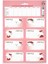 Hello Kitty Okul Etiketi 3 Sayfa 24 Etiket - 2 Paket 1