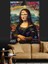 Graffiti Mona Lisa Dekoratif Kanvas - Mdf Ahşap Tablo 5