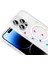 iPhone 14 Pro Max Kılıf M-Safe Şarj Özellikli Şeffaf Zore Folk Sert Kapak - Fiyonk 8