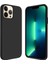 Apple iPhone 16 Pro Max 6.7'' Rubber Kılıf Siyah 1