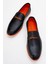Erkek Loafer Iç Dış Deri Ayakkabı 6