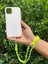 Tüm Kılıflara Uyumlu Neon Sarı Bileklik Telefon Askısı 5