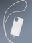 Tüm Kılıflara Uyumlu Gümüş Taşlı Telefon Boyun Askısı 3