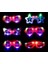 LED Işıklı Karışık 6 Model Yanar Söner Parti Gözlüğü 6 Adet (5060) 1