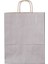 32*41*12 Gümüş Kraft Saplı Kağıt Çanta 25 Adet 2