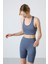 Tommy Life Petrol Kadın Sırt Detaylı Slim Fit U Yaka Spor Büstiyer - 97120 7