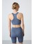 Tommy Life Petrol Kadın Sırt Detaylı Slim Fit U Yaka Spor Büstiyer - 97120 11