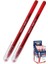 Kırmızı Tükenmez Kalem 1.0mm 2 Adet Pensan Büro Tipi Ballpoint Büro Plastik Kapaklı Tükenmez Kalem 1