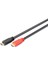 Digitus HDMI High Speed Bağlantı Kablosu (Hdmı 1.3), 1080P, HDMI Tip A Erkek - HDMI Tip A Erkek, 15 Metre, Cu, AWG28, 2x Zırhlı, Amplifikatörlü, Ul, Altın Kaplama, Siyah Renk&lt;br&gt; digitus HDMI Hi 1