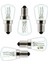 Ferre Uyumlu Ankastre Davlumbaz Buzdolabı Fırın 15 Watt Mini Halojen Ampül 5 Adet 1