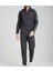 Şeritli Füme Slim Fit Esofman Takımı 4