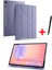 Samsung Galaxy Tab S10 Lite Uyumlu Trifolding Kalem Bölmeli Silikon Kılıf Ekran Koruyucu ve Kalem Set 1