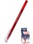 Kırmızı Tükenmez Kalem 1.0mm 1 Adet Pensan Büro Tipi Ballpoint Büro Plastik Kapaklı Tükenmez Kalem 1