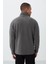 Hardy Koyu Gri Standart Kalıp Polar Erkek Sweatshirt - 88299 10
