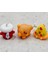 Ayıcık Çiçekli 3lü Mini Silgi Eraser Sevimli Üçlü Minik Figürlü Silgi Okul Öncesi Sevimli Hediyelik 1