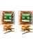 2 x 50LI Naturel Burgu Ödül Çubuğu ve Çiğneme Kemiği 8-10CM 1