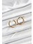 Mulvxxmd XDN02 Çelik Gold Renk 15 mm Halka Kadın Küpe (Mulvix) 1