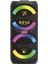 Mxbass 16W Bluetooth Hoparlör LED Işıklı Ses Sistemi Parti Speaker Karaoke Özellikli 1