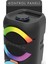 Mxbass 16W Bluetooth Hoparlör LED Işıklı Ses Sistemi Parti Speaker Karaoke Özellikli 3