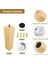 Ahşap (12 Cm) Mobilya Koltuk Kanepe Ayağı Ayakları M8 Civatalı Bağlantı Aparatlı 4'lü Set 3
