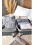 6 Parça Valiz Düzenleyici Set Farklı Boy 36x27x13 cm Antrasit Polipropilen Seyahat Organizeri 4