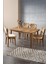 Silvar Gala Açılır Ahşap Modern Dikdörtgen Masa Takımı 90x140-170x75 cm 4 Sandalyeli 2