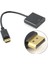 DisplayPort HDMI Çevirici Adaptör Altın Uçlu Laptop Monitör HDTV ve Projeksiyon Uyumlu 7