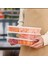 Plastik Saklama Kabı 1 Litre 4 Bölmeli Sızdırmaz Bulaşık Makinesinde Yıkanabilir 6'lı 8