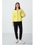 Limon Dik Yaka Fermuarlı Rahat Form Kadın Polar Sweatshirt - 97173 7