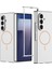 Galaxy Z Fold 7 Kılıf Wireless Şarj Özellikli Zore Kıpta M-Safe Kapak - Lacivert 2