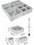 8'li Çekmece Içi Düzenleyici Organizer Set Dolap Içi Düzenleyici, Çekmece Düzenleyici 2