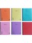 U-Deep Spiralli Pp Kapak Ekstra Defter A4 120/4 Kareli 6 Adet 1