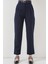 Kadın BDART Düz Kesim Normal Bel Pantolon, Fermuarlı Blue 10