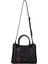 Kadın Siyah Dokulu Deri Omuz Çantası 05PO25Y082956-2-DKD S 2