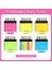 Yapışkan Postitli Mini Not Defteri 8.3x7.8 cm 5 Renkli Sayfa 2.5 cm Kalınlık 6