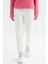 Gri Melanj Yüksek Bel Rahat Form Basic Jogger Kadın Eşofman Alt - 94624 9