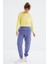 Tommy Life Açık Eflatun Yüksek Bel Rahat Form Basic Jogger Kadın Eşofman Alt - 94624 11