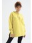 Limon Reglan Kol Basic Kapüşonlu Oversize Tunik - 97242 13