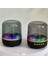 Bluetooth Hoparlör Ev Kablosuz Cam Rgb Aydınlatma Taşınabilir Masaüstü Küçük Subwoofer Ses (Yurt Dışından) 3