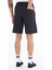 Siyah Yan Cep Detaylı Lastikli Erkek Şort - 81238 13