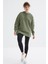Çağla Reglan Kol Basic Kapüşonlu Oversize Sweatshirt Tunik - 97242 9