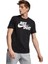 M Nsw Tee Just Do It Swoosh Erkek Siyah T-shirt - AR5006-011 1