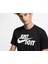 M Nsw Tee Just Do It Swoosh Erkek Siyah T-shirt - AR5006-011 2