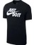 M Nsw Tee Just Do It Swoosh Erkek Siyah T-shirt - AR5006-011 3