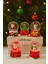 5 Adet LED Işıklı Mini Kar Küresi 6,5 cm – Yılbaşı Noel Yeni Yıl Hediyesi & Dekoratif Hediyelik 2