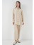 Kadın BDART Uzun Kollu Gömlek ve Pantolon Takım Natural 9