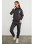 3 Iplik Ayıcık Nakışlı Kapüşonlu Jogger Eşofman Takımı 1